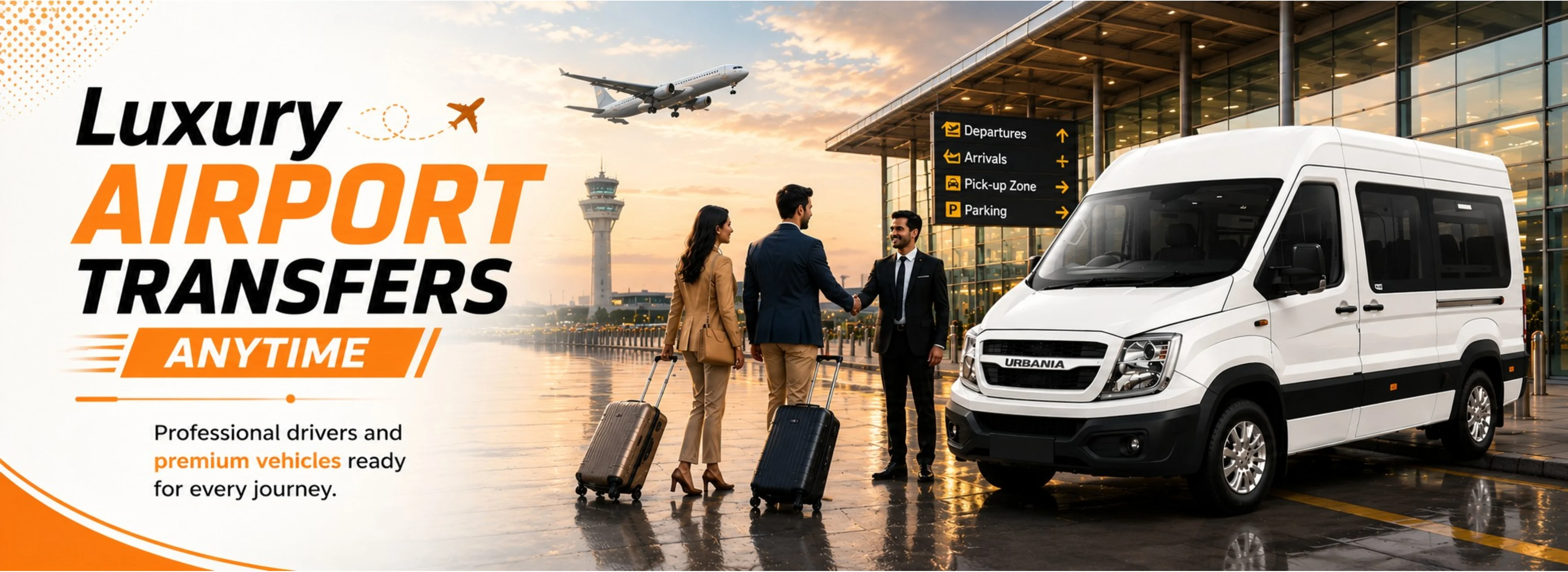 Corporate travel Urbania hire