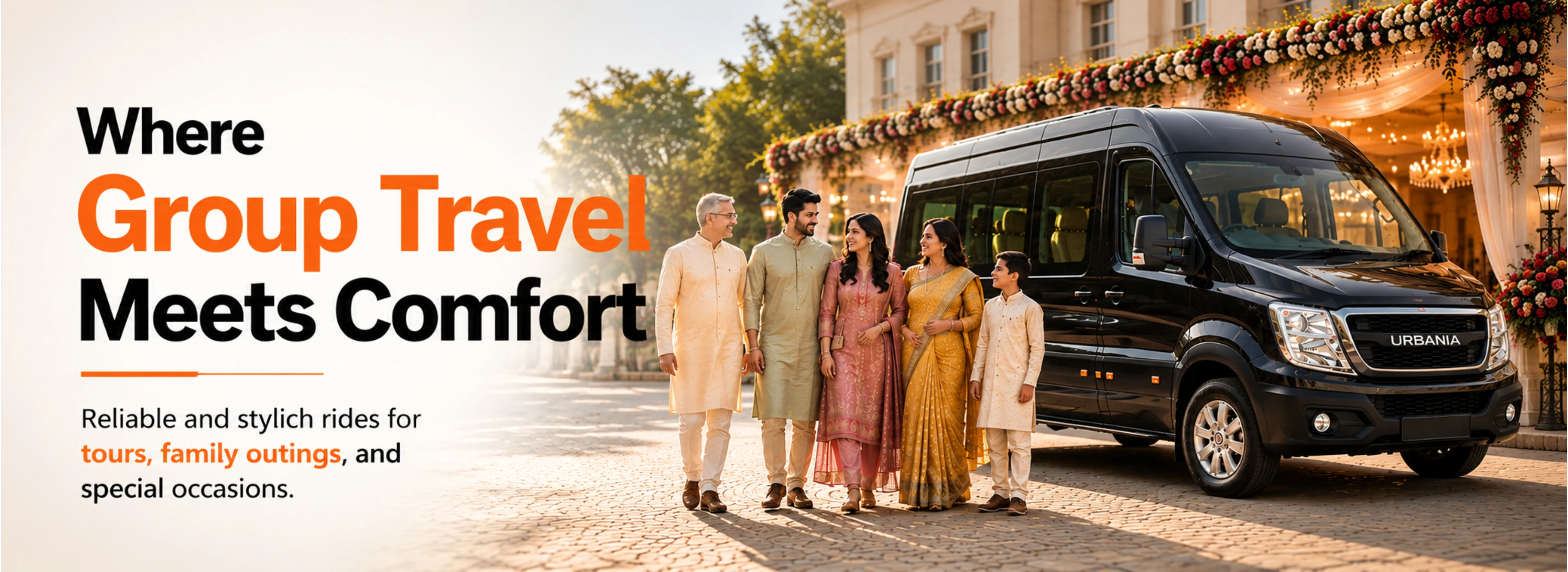 Corporate travel Urbania hire